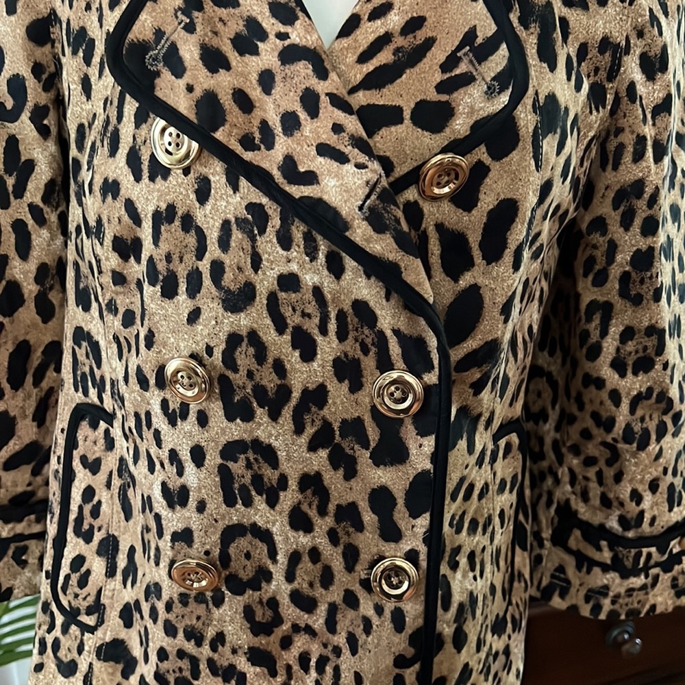 Leopard Print Whbm Jacket - image 3